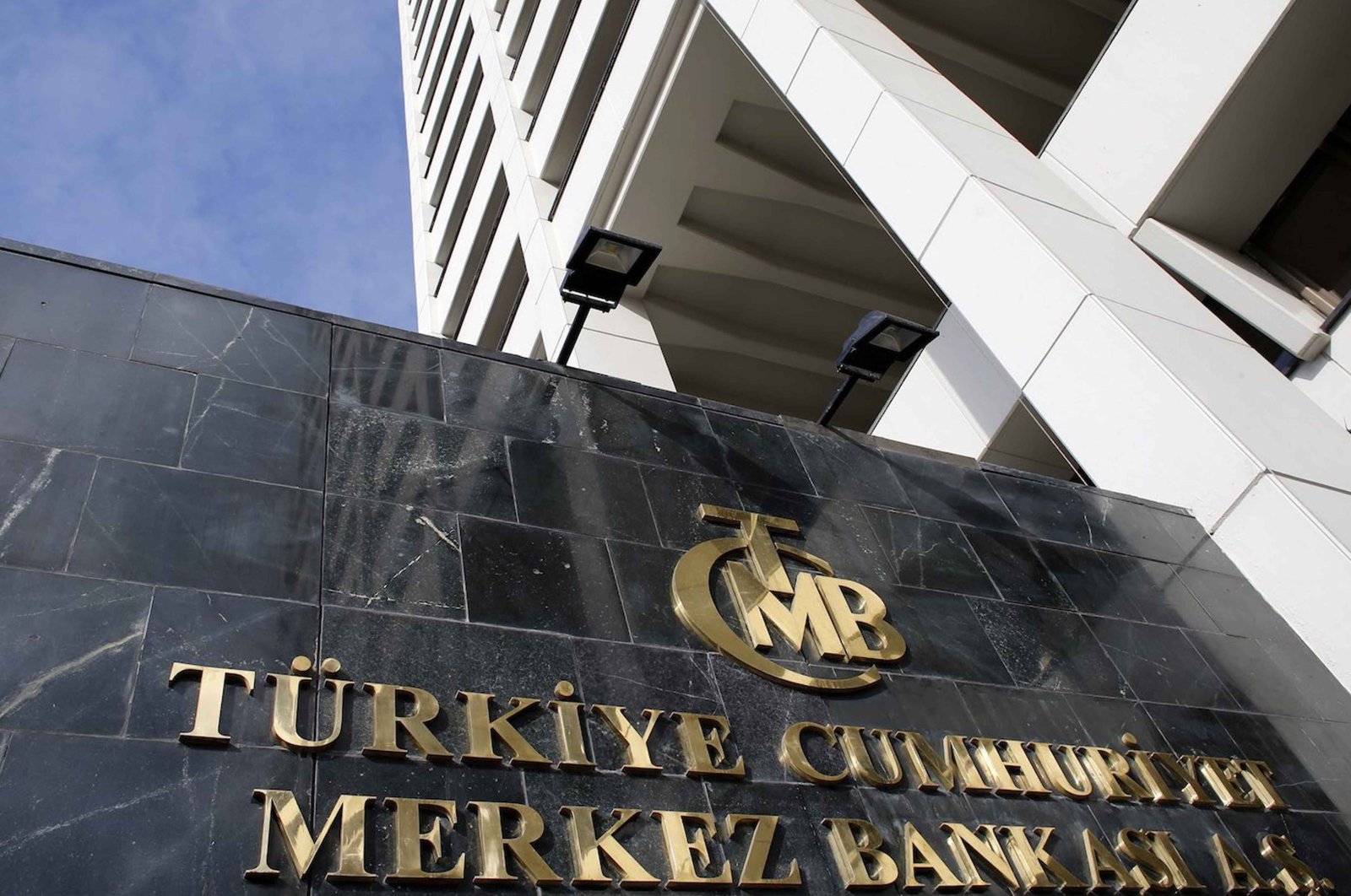 The headquarters of the Central Bank of the Republic of Turkey (CBRT) in Ankara, Turkey, are seen in an undated photo. (Reuters Photo)