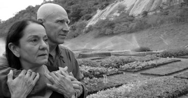 Sebastiao Salgado and his wife Leila at Instituto Terra. (Photo courtesy of StandbyForMindControl.com)