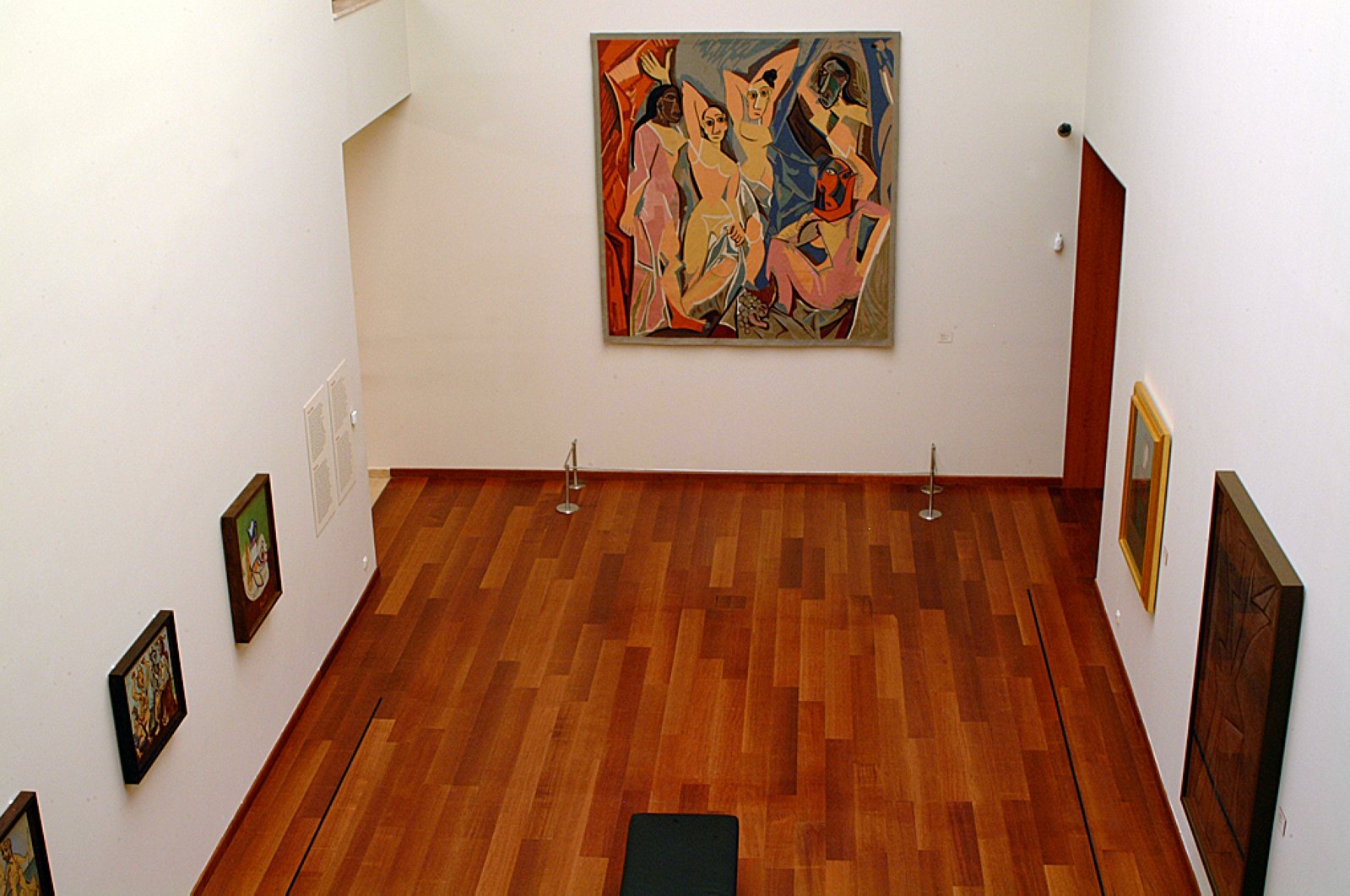 A frame showing some works from the “Picasso in Istanbul” exhibition. (Courtesy of SSM)