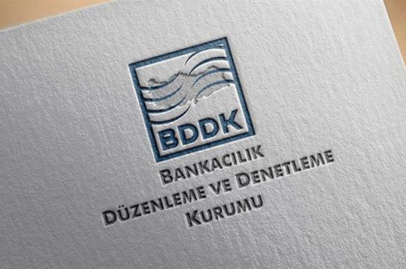 The logo of the Banking Regulation and Supervision Agency (BDDK) is seen in this undated file photo. 