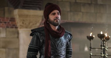 Engin Altan Düzyatan as Ertuğrul Gazi in "Diriliş Ertuğrul".