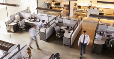 This pandemic could spell the end of the modern open-plan office. (iStock Photo)