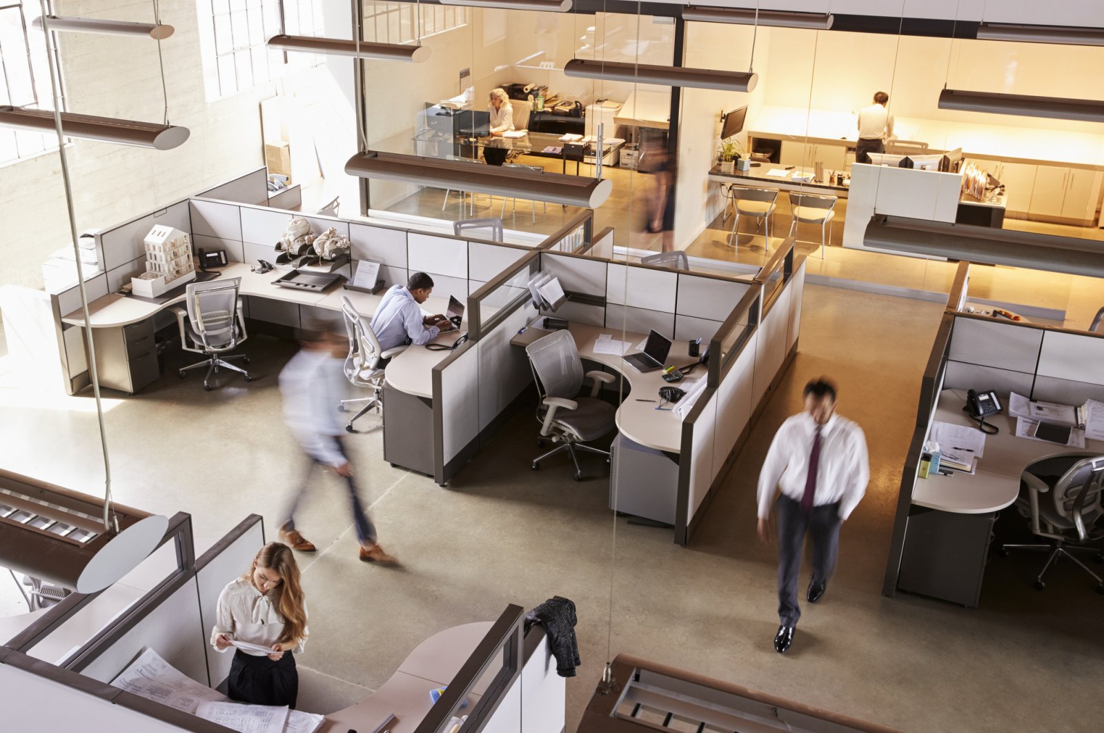This pandemic could spell the end of the modern open-plan office. (iStock Photo)