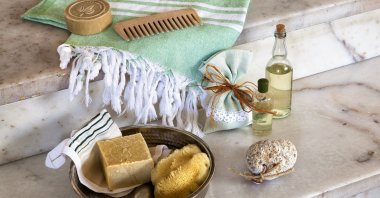 A Turkish bath experience is never complete without a good old scrub. (iStock Photo)