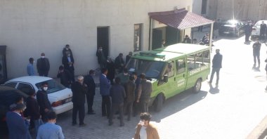 PKK targeted Vefa Social Support Group, formed to aid virus-hit civilians, killing two social workers while injuring another, Van, May 14, 2020. (IHA)