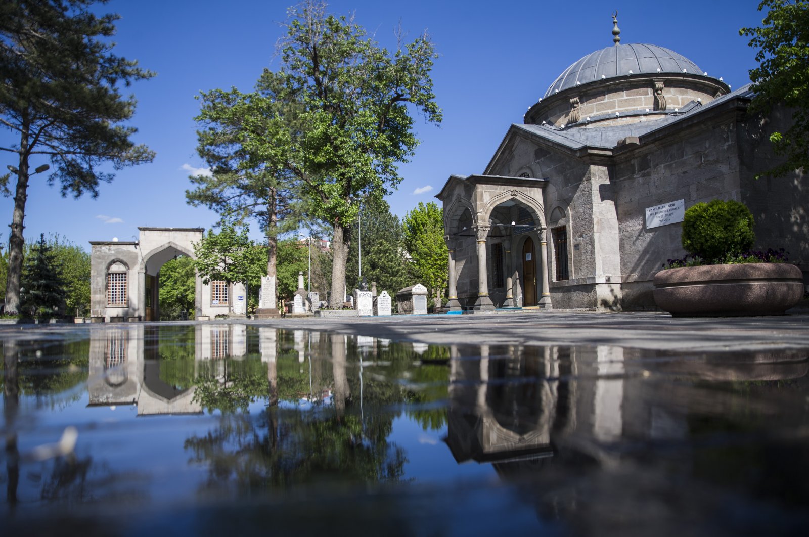 The tomb of Sayyid Burhaneddin was built in 1892 by Kayseri Gov. Mehmet Nazım Pasha, Kayseri, Turkey. (AA Photo)