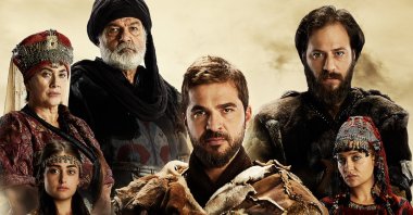 The poster of the Turkish drama series "Resurrection: Ertuğrul."