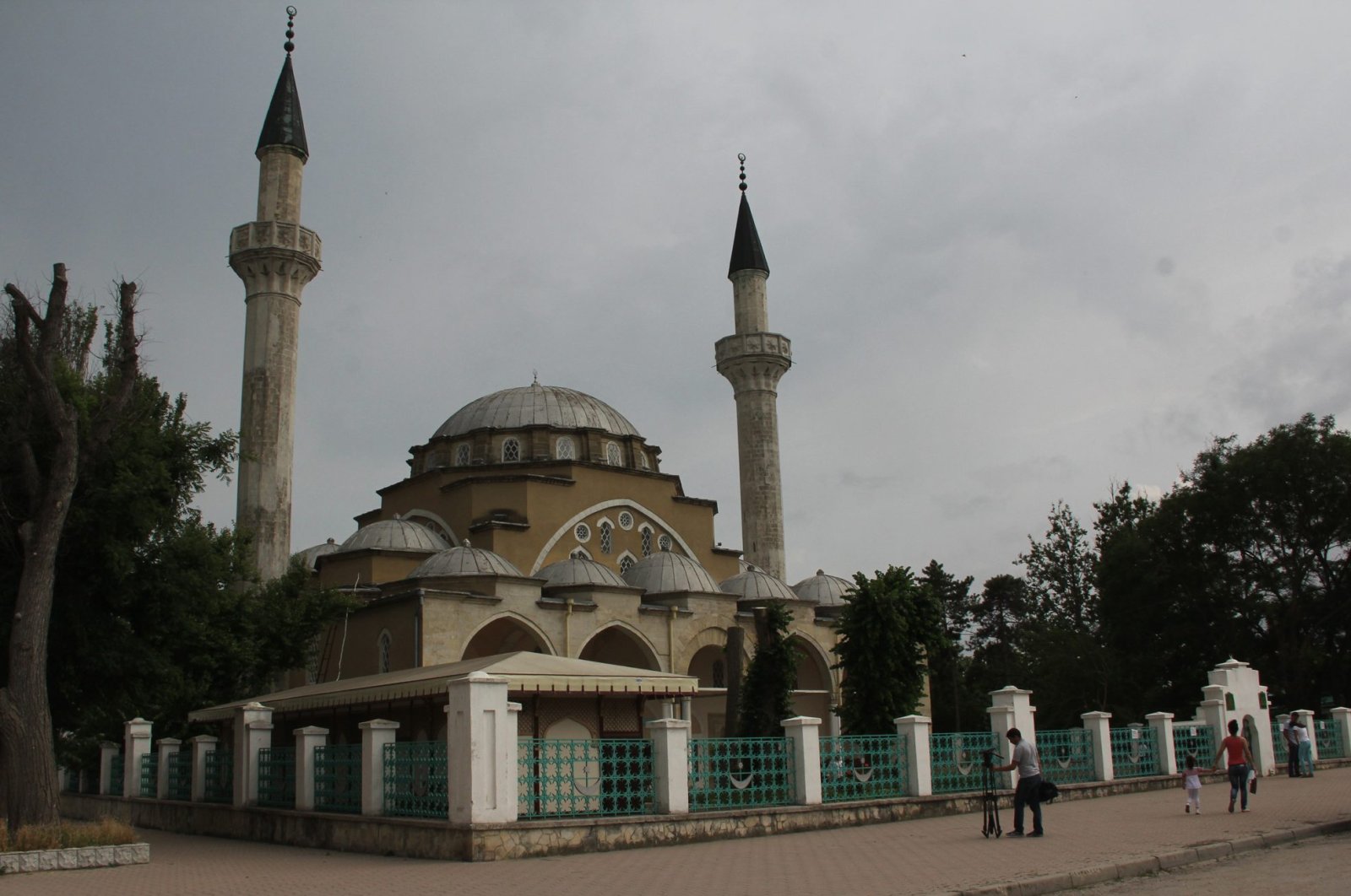 The picture shows general view of Dzhuma Han Mosque in Simferopol, Crimea, Ukraine. (Anadolu Agency Photo)
