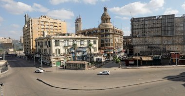 A view of Ataba Square during Eid al-Fitr, Cairo, May 24, 2020. (REUTERS Photo)