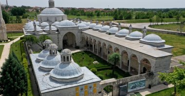 A general view of the Complex of Sultan Bayezid II Health Museum in Edirne, Turkey. (AA Photo)