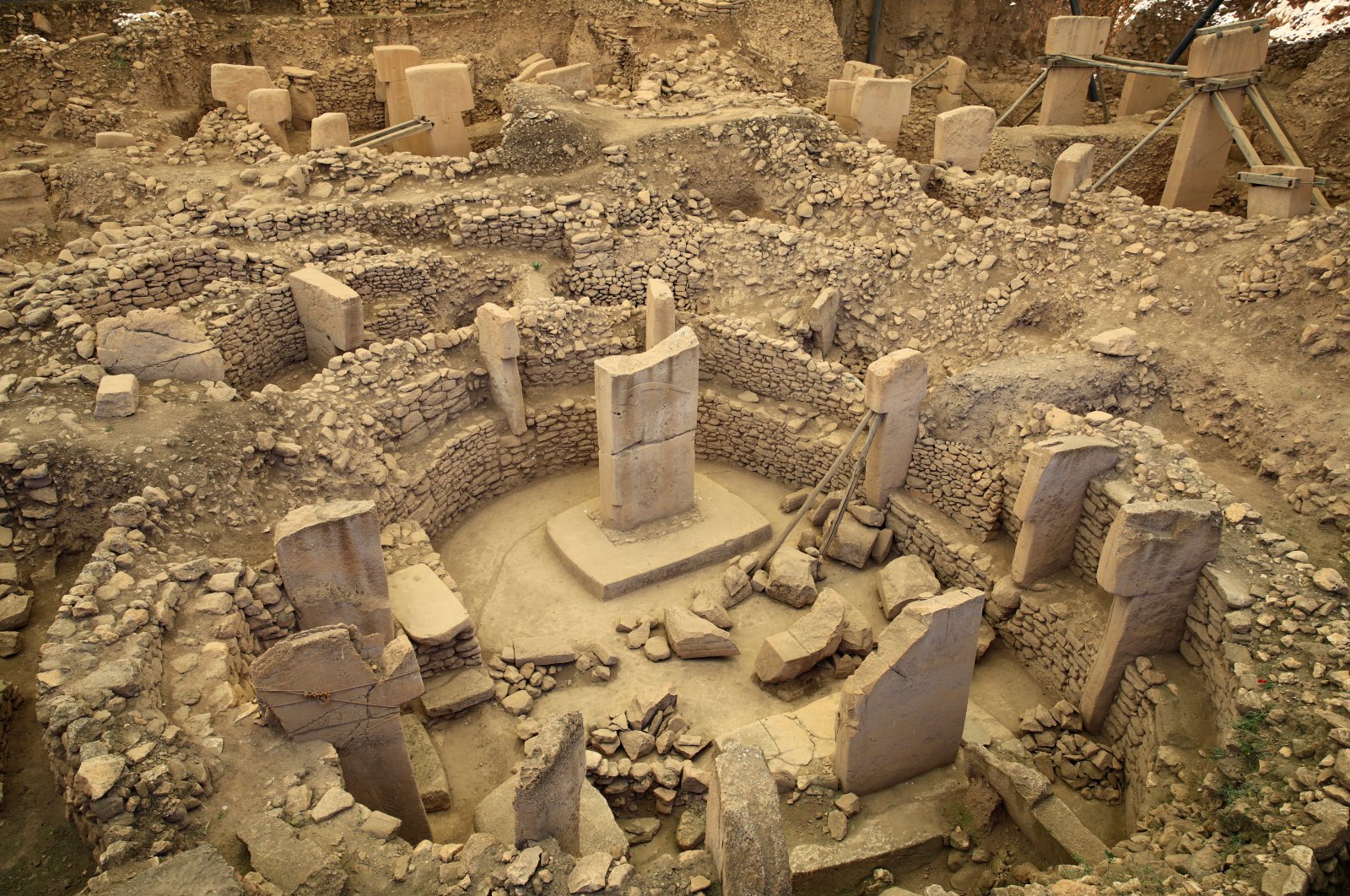 A general view of an excavation site is seen in Göbeklitepe in the southeastern province of Şanlıurfa, Turkey, June 2, 2019. (Reuters Photo)