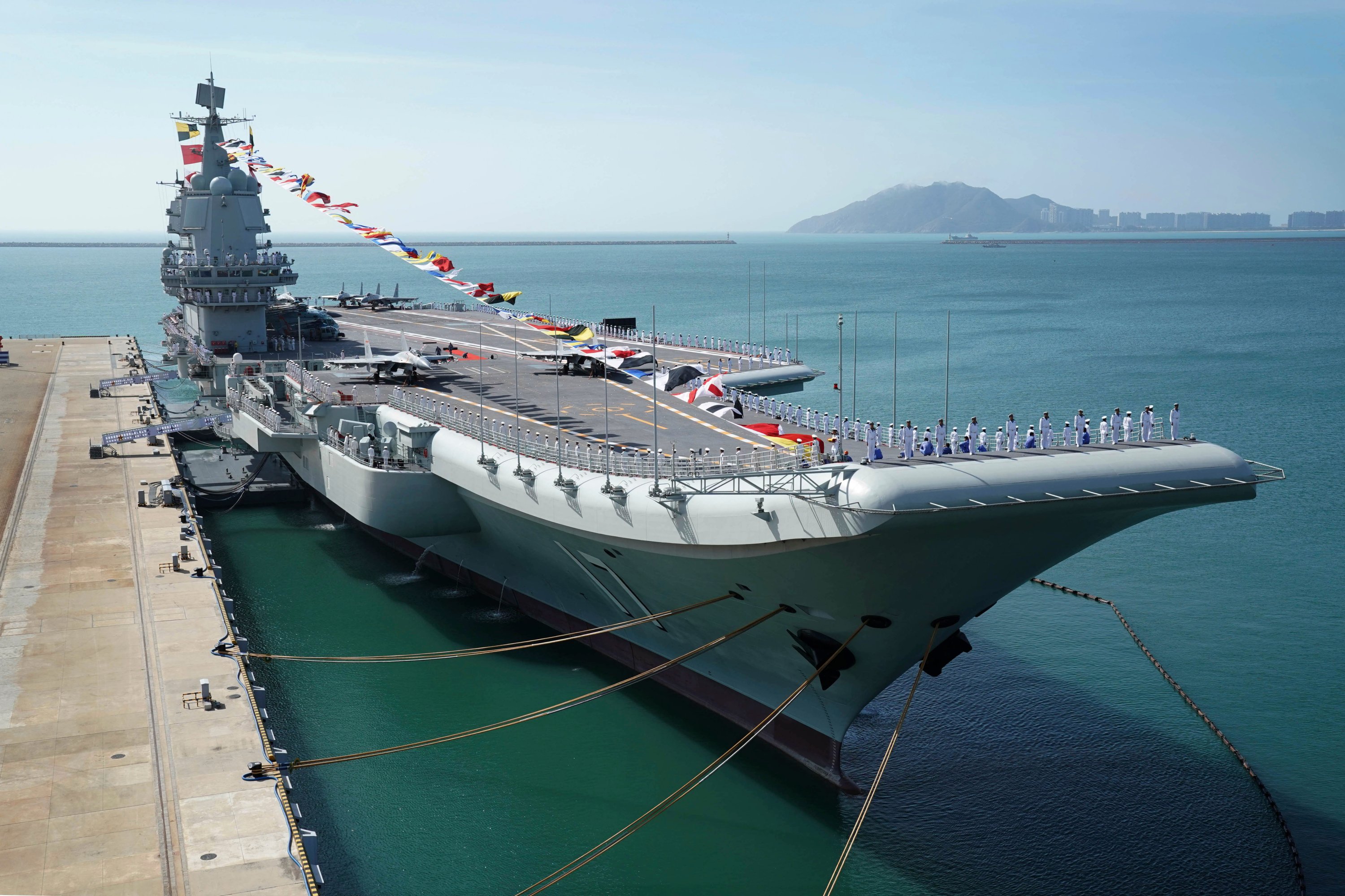 China indigenous aircraft carrier begins sea trials | Daily Sabah