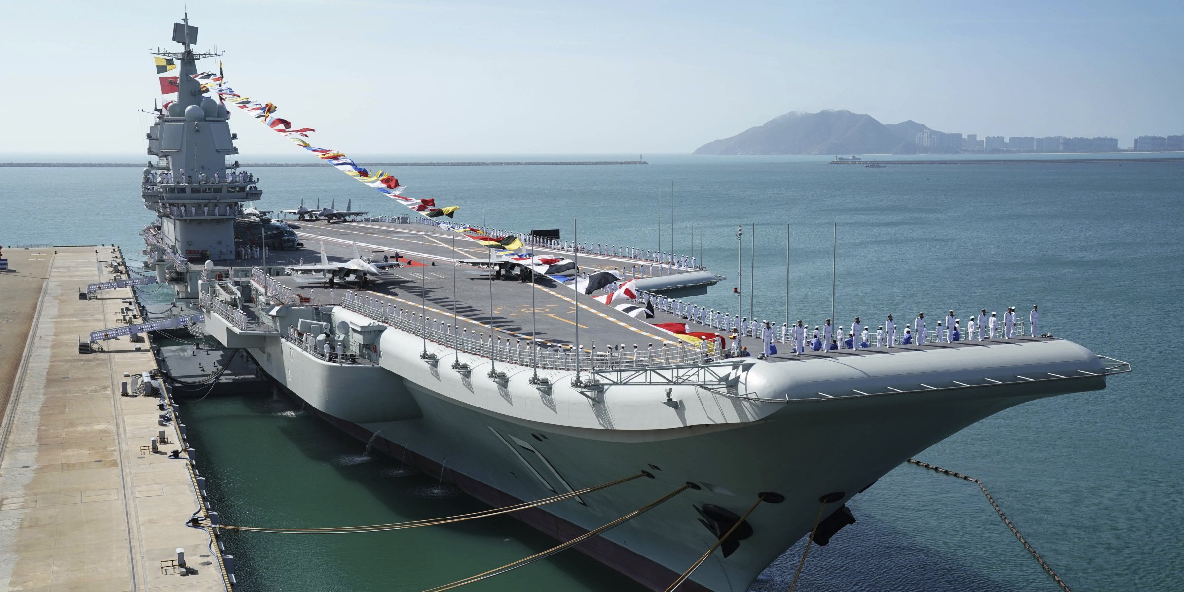 china-indigenous-aircraft-carrier-begins-sea-trials-daily-sabah