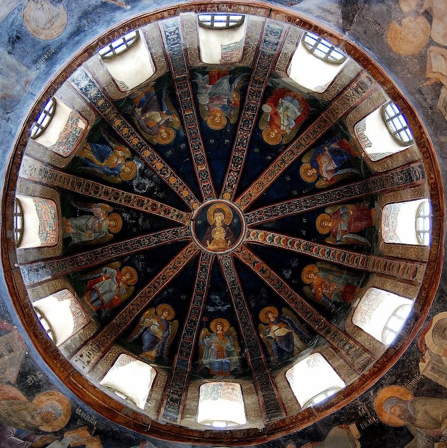 A dome from the Church of Chora.