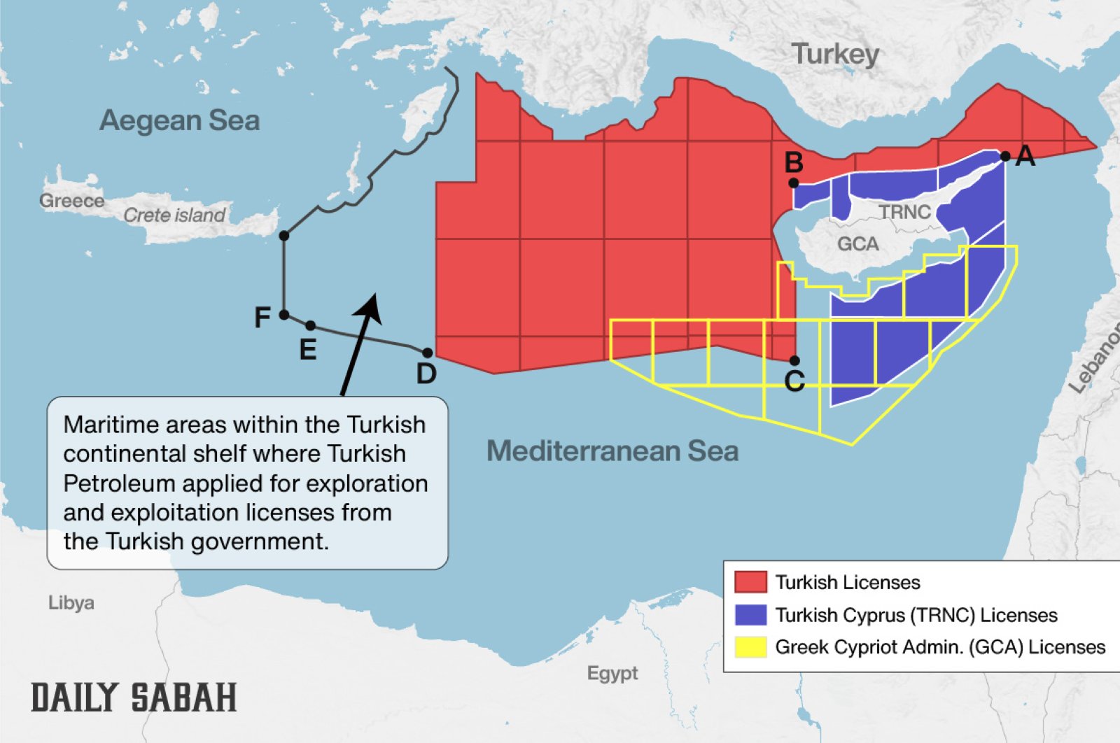 Turkey reiterates will to keep protecting rights in East Med without  compromise | Daily Sabah