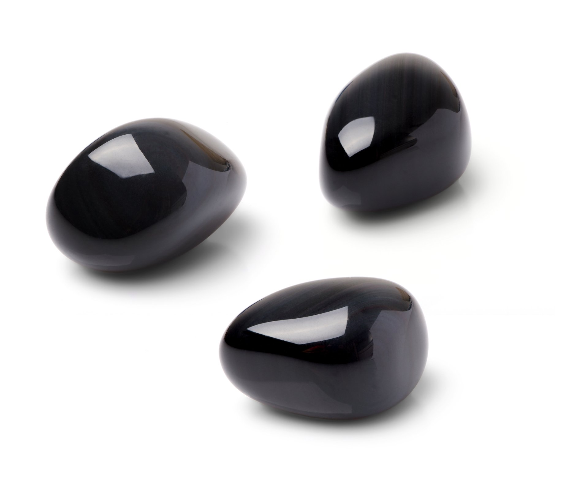 Obsidian is a glass-like rock that forms from volcanic lava cooling rapidly. (iStock Photo)