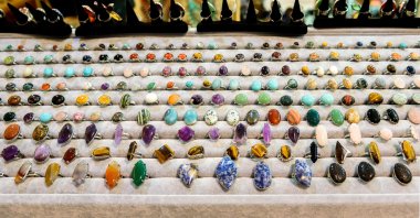 Jewelry fitted with precious stones and gems is still popular in Turkey even today. (iStock Photo)