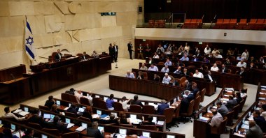 The plenum during a session at the Knesset, the Israeli parliament, Jerusalem, July 11, 2016. (Reuters Photo)