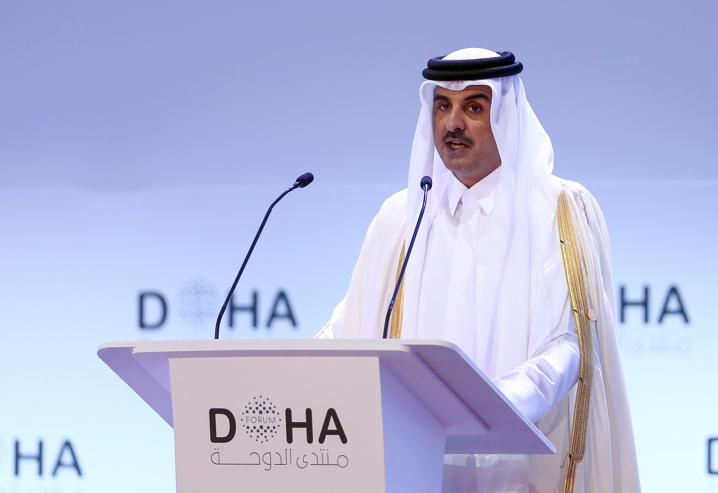 a speech about qatar