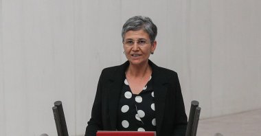 Former pro-PKK Peoples' Democratic Party (HDP) deputy Leyla Güven. (SABAH)