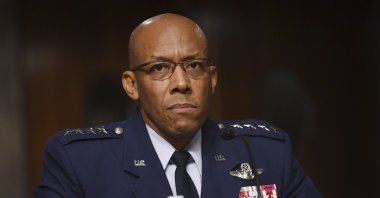 Gen. Charles Q. Brown, Jr. testifies on his nomination to be Chief of Staff of the United States Air Force before the Senate Armed Services Committee in Washington D.C., U.S., May 7, 2020. (AFP Photo)