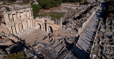 The ancient city of Ephesus, which is on the UNESCO’s World Heritage List, is one of the landmarks of Izmir. (AA PHOTO)