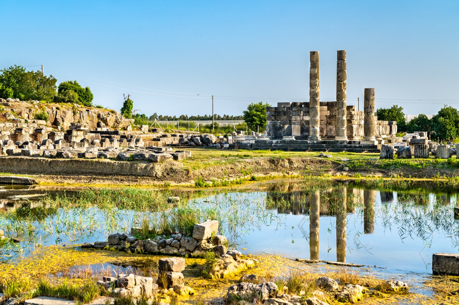 The water in and around the ruins of Letoon create picture-perfect sights. (iStock Photo)