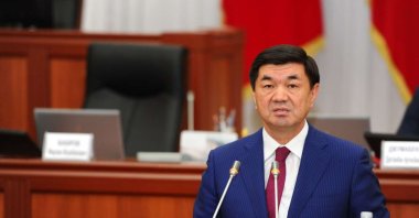 Kyrgyzstan's Prime Minister Mukhammedkalyi Abylgaziev seen in an undated photo. (AA Photo)