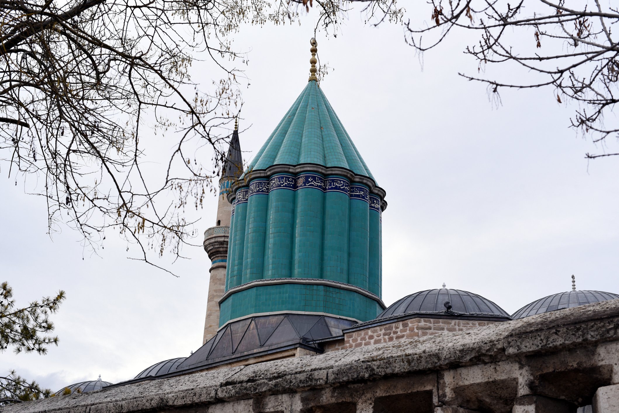 The Green Dome is covered with turquoise tiles. (iStock Photo)