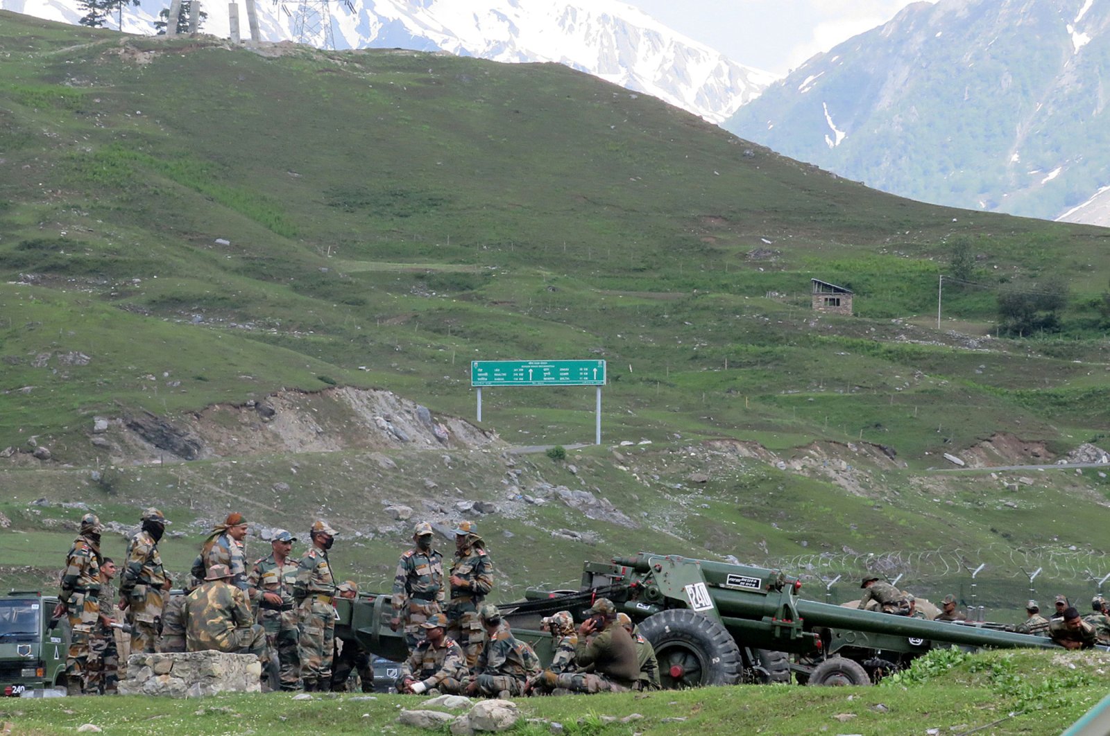 20 Indian soldiers killed in India-China border clash.