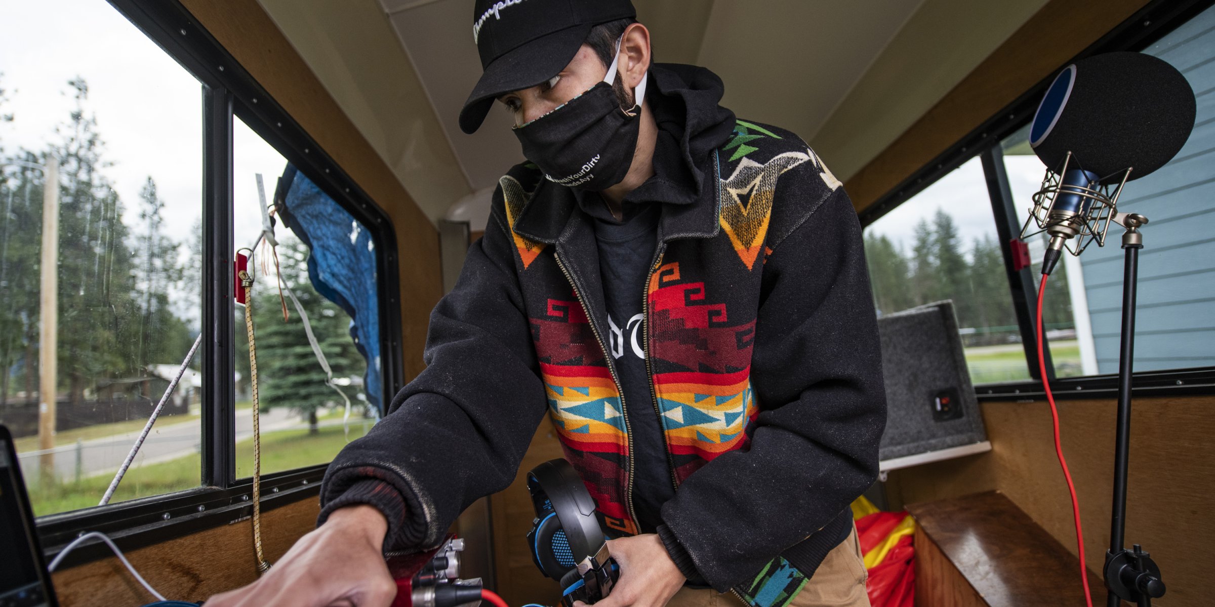 Native American hip-hop artist drops beat to raise children's awareness ...