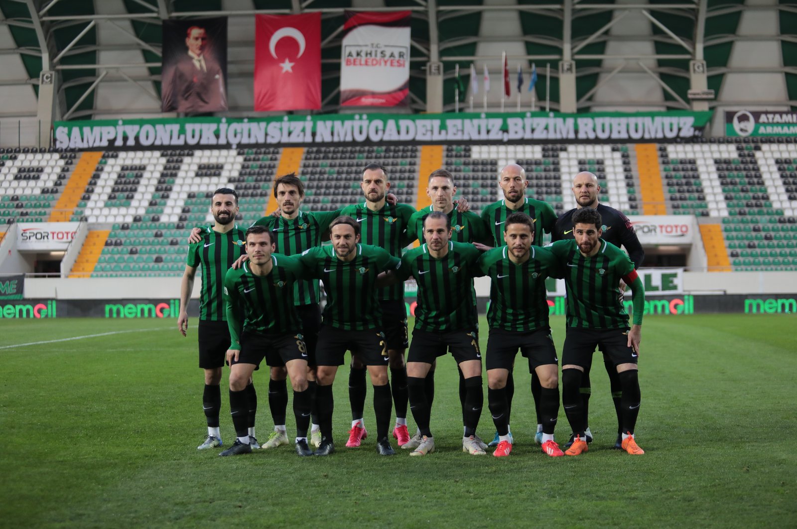Akhisarspor competes in the second-tier football league of Turkey. (İHA Photo)