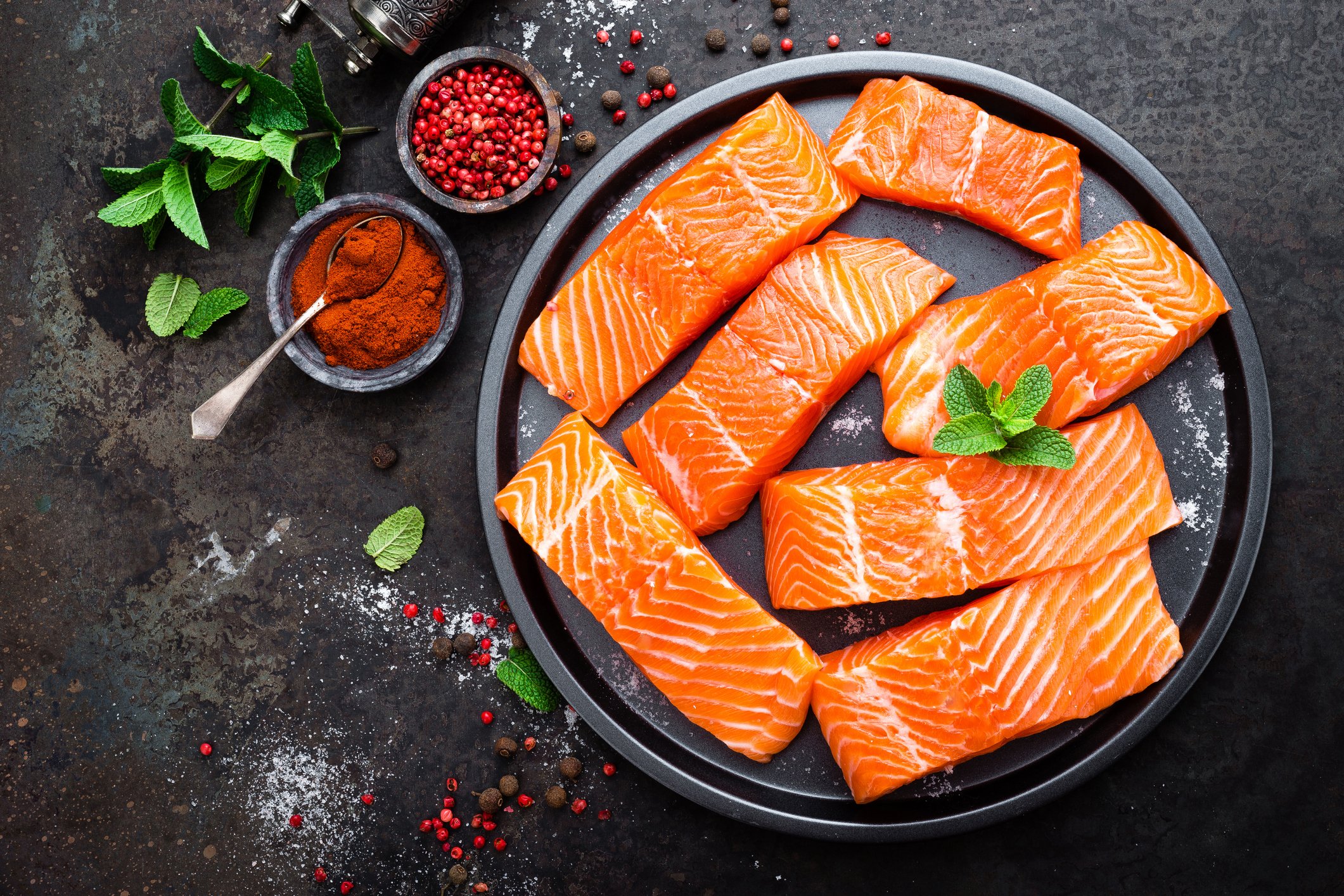 Wild organic salmon is the best kind in terms of healthy fat content. (iStock Photo)