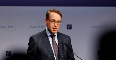 German Bundesbank President Jens Weidmann attends the 29th Frankfurt European Banking Congress at the Old Opera house in Frankfurt, Germany, Nov. 22, 2019. (Reuters Photo)
