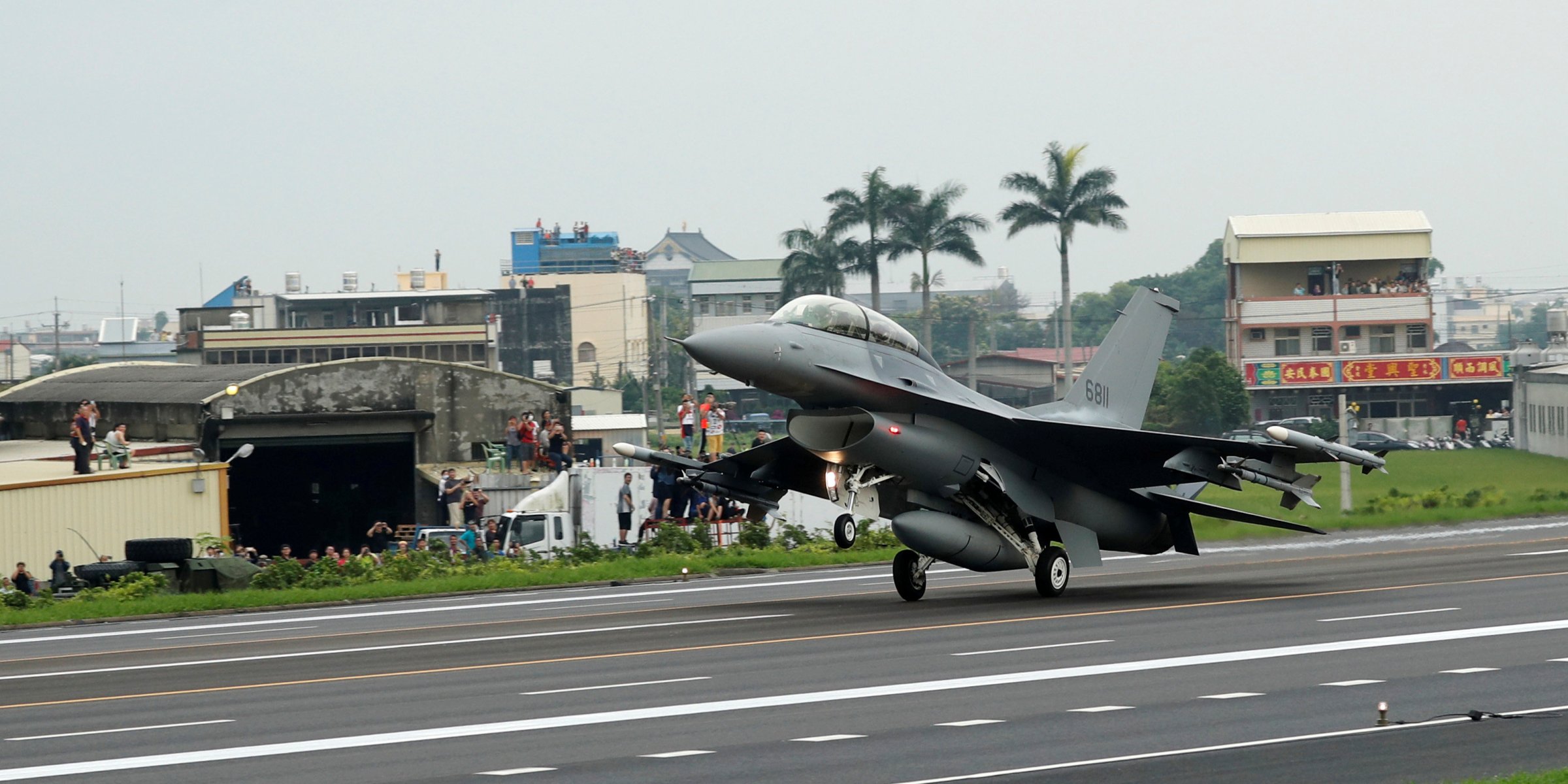 Chinese bomber jet approaches Taiwan in latest fly-by near island ...