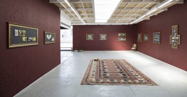 "Angels and Clowns" by Ipek Duben at Pi Artworks, installation view.