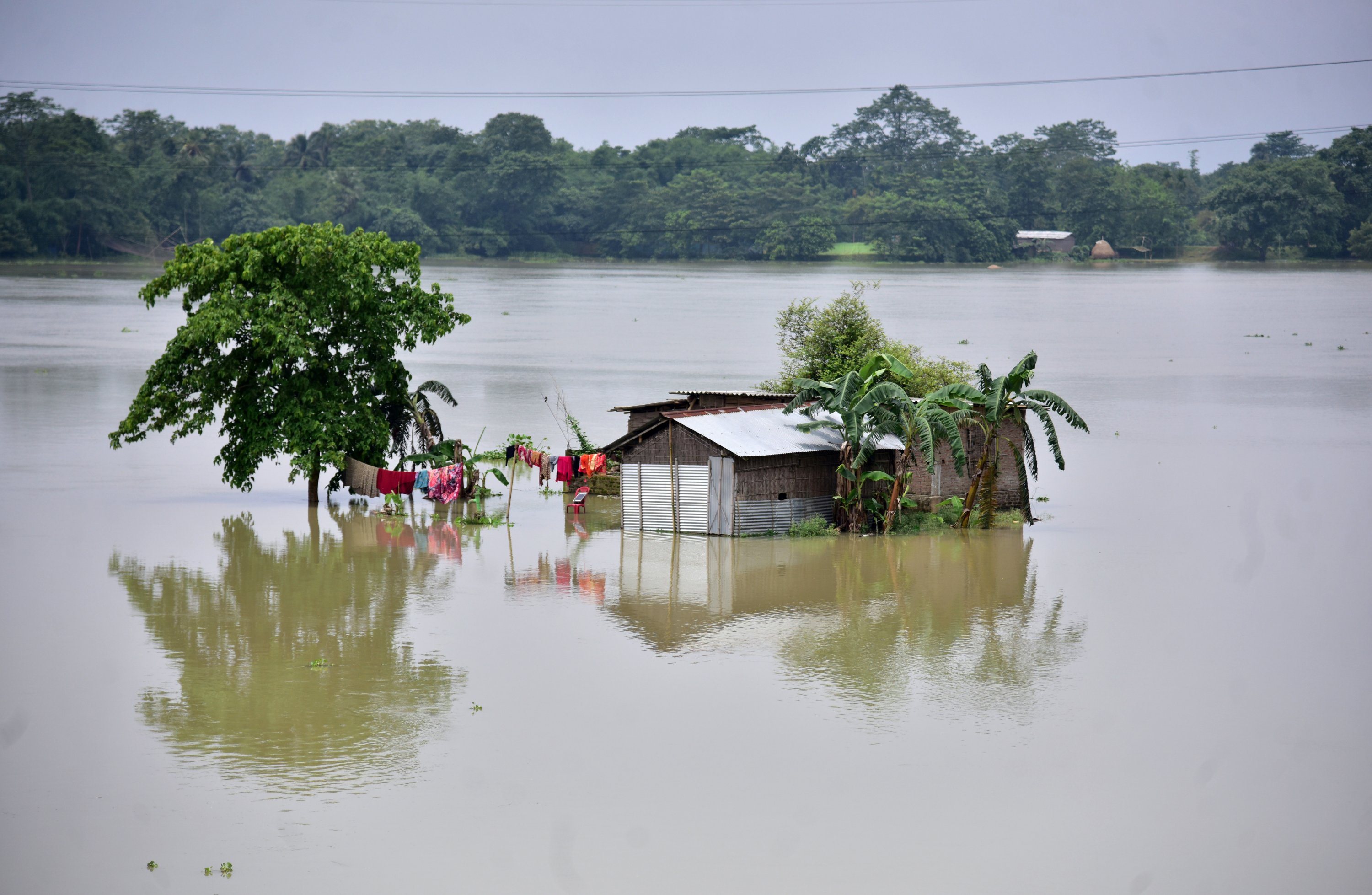 Floods In Indias Assam Force 1m People From Their Homes Daily Sabah 