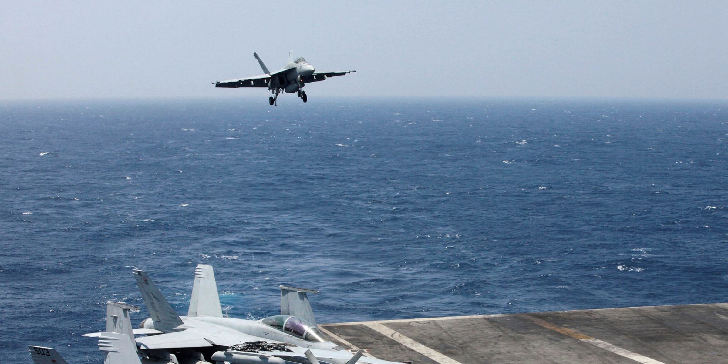 US aircraft carriers hold joint drills amid rising South China Sea dispute Daily Sabah