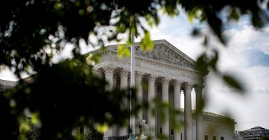 A general view of U.S. Supreme Court in Washington, U.S., June 25, 2020. (Reuters Photo)