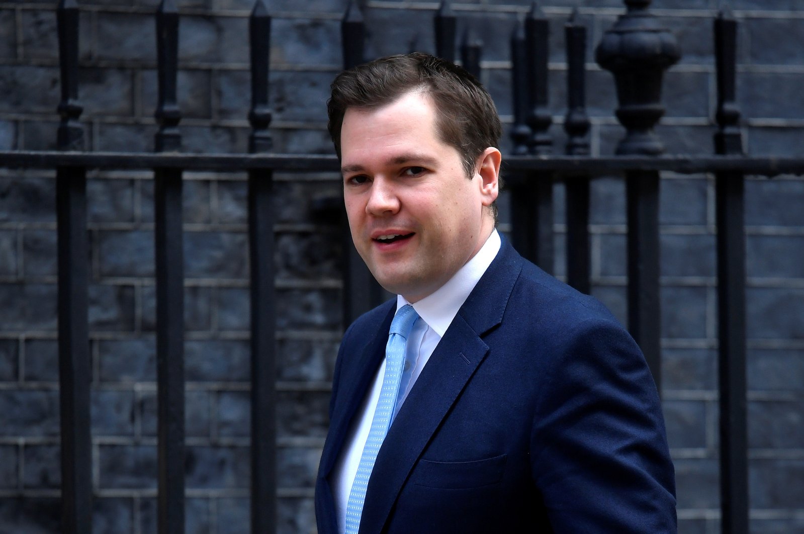 Secretary of State for Housing, Communities and Local Government Robert Jenrick arrives on Downing Street, following the outbreak of the coronavirus, London, Britain, June 9, 2020. (Reuters Photo)