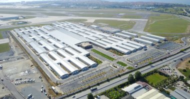 An aerial view of the hospital in Istanbul, Turkey, June 1, 2020. (DHA Photo) 