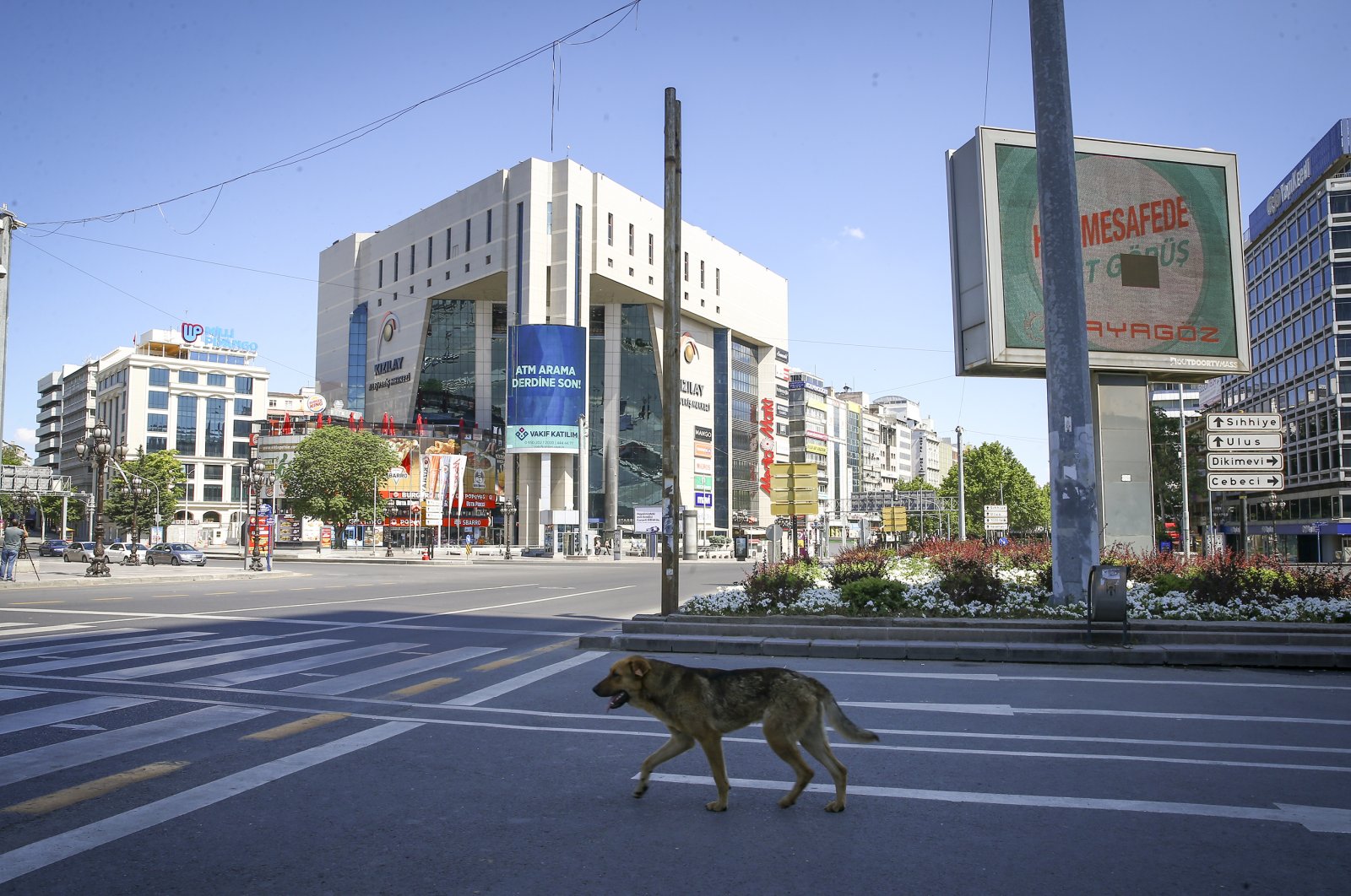 Ankara's Kızılay Square is seen in this file photo dated June 28, 2020 (AA Photo)