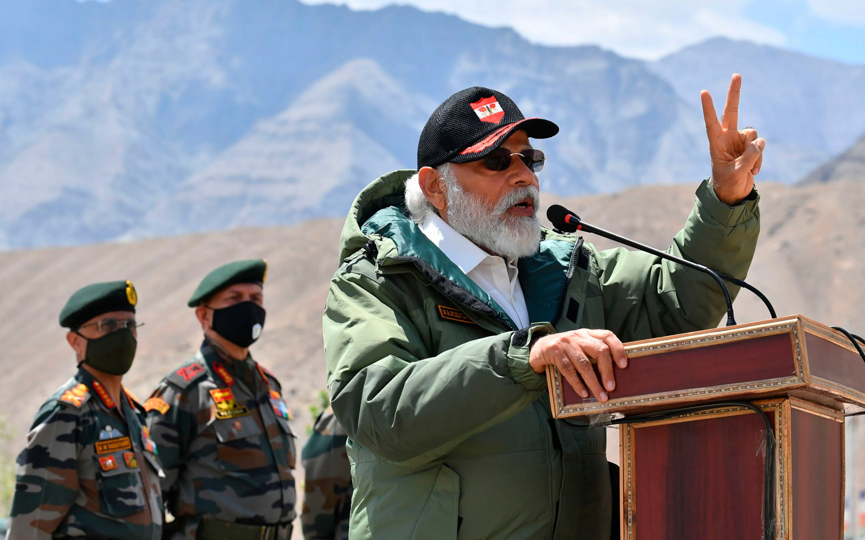 PM Modi's clear message to China from Ladakh: Age of expansionism over,  this is age of development - IBTimes India
