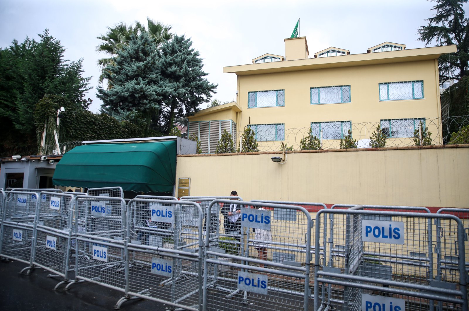 The Saudi Consulate General Building, where Jamal Khashoggi was killed in Istanbul on Oct. 2, 2019 (AA File Photo)