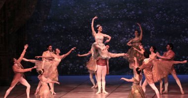 An undated photo from Samsun State Opera and Ballet's previous "Nutcracker" performance in Samsun, Turkey. (AA Photo)