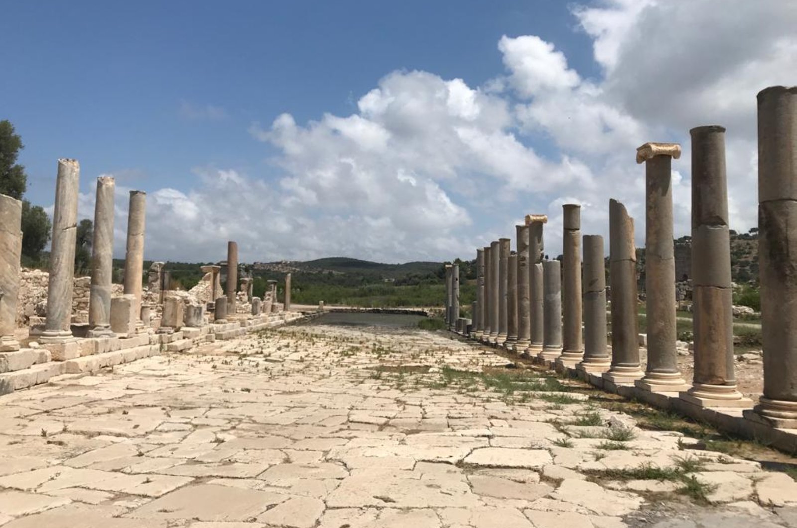A view of the ancient city of Patara in Antalya, Turkey, July 6, 2020. (AA Photo)
