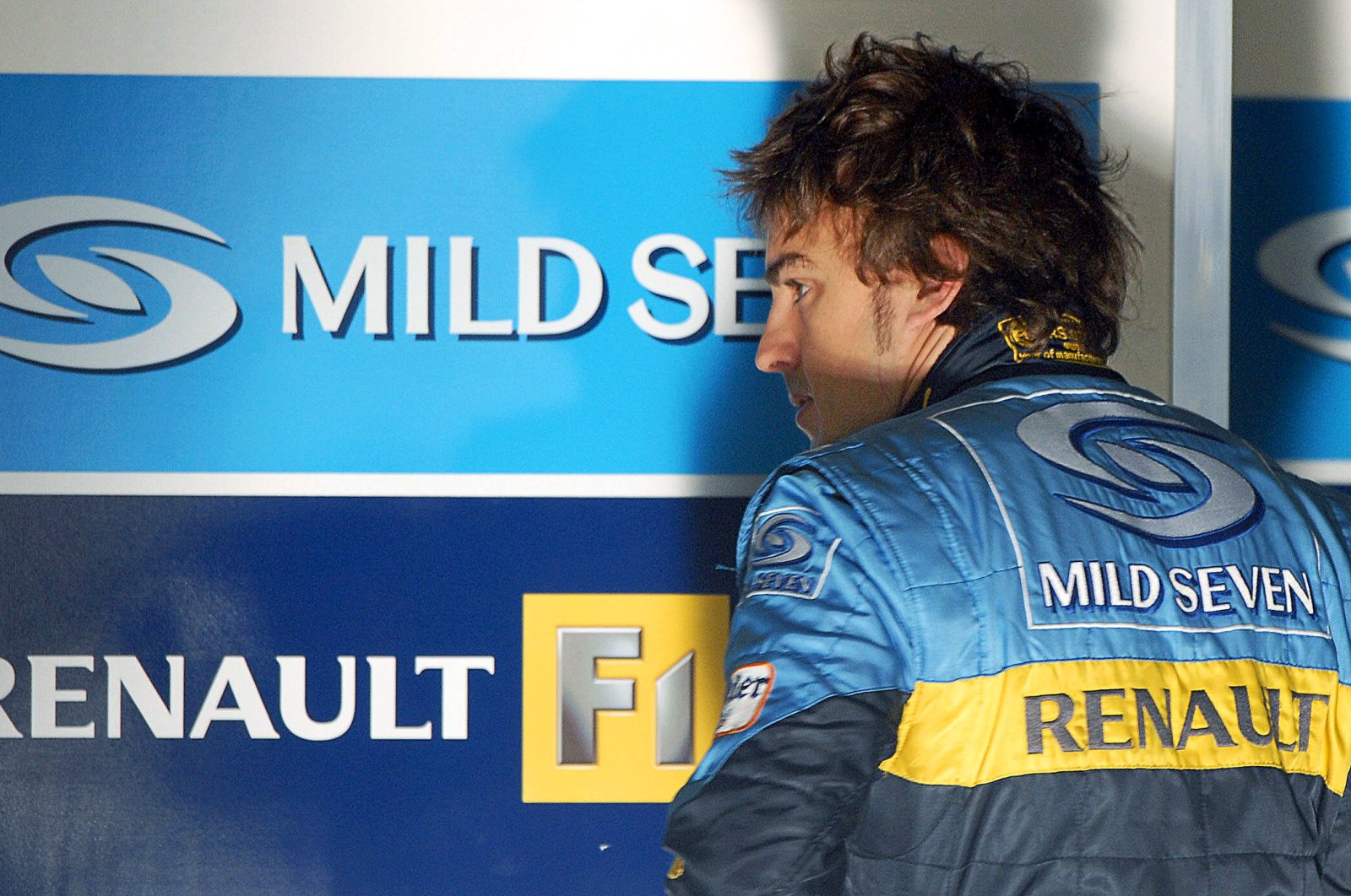 Fernando Alonso during an F1 free training session in Cadiz, Spain, July 21, 2006. (EPA Photo)