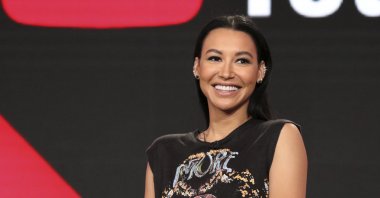 Naya Rivera participates in the "Step Up: High Water" panel during the YouTube Television Critics Association Winter Press Tour in Pasadena, California, U.S., Jan. 13, 2018. (AP Photo)