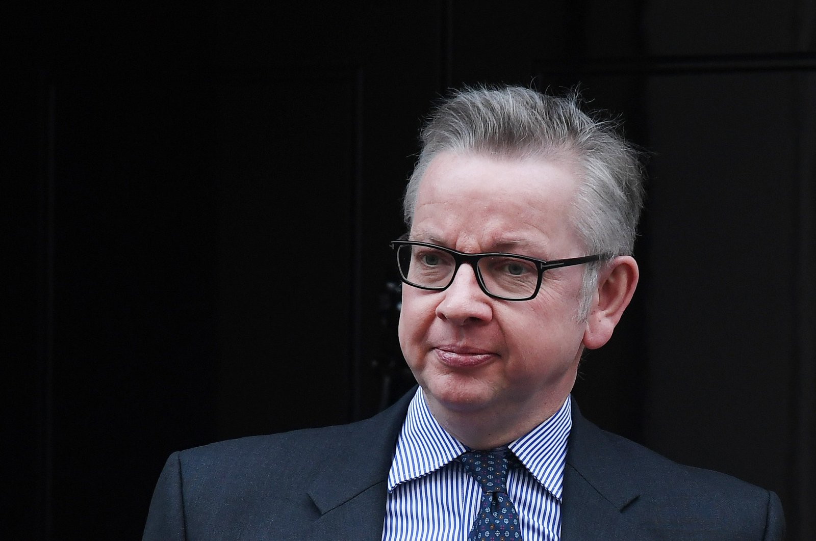 British Secretary of State for Environment, Michael Gove departs a Cabinet meeting at 10 Downing Street in London,  Britain, Nov. 28, 2017. (EPA Photo)