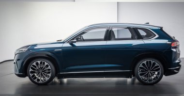 The prototype of Turkey's first domestically manufactured car. (Courtesy of TOGG)